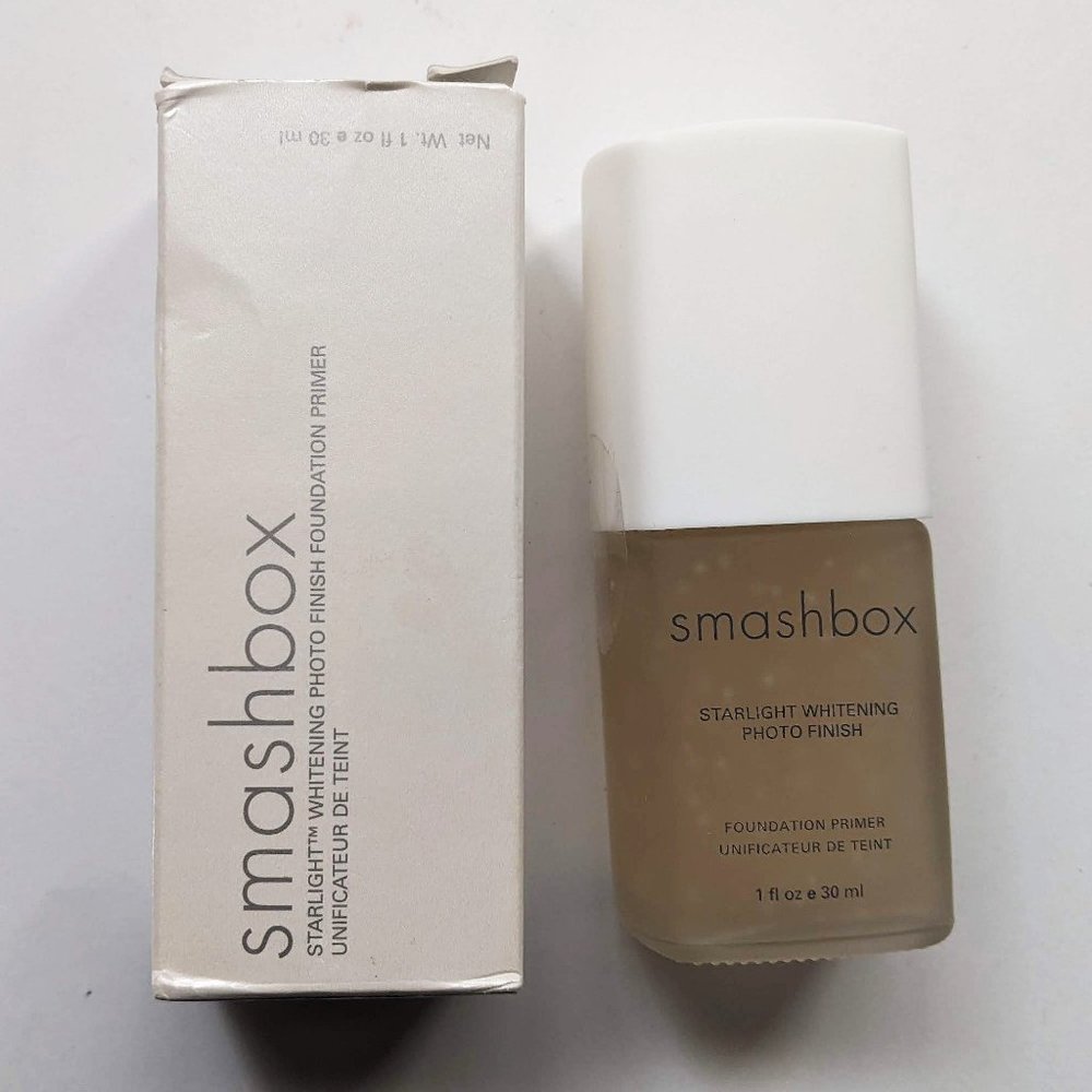 Smashbox Starlight Whitening Photo Finish Foundation Primer 1.0 Fl Oz NIB